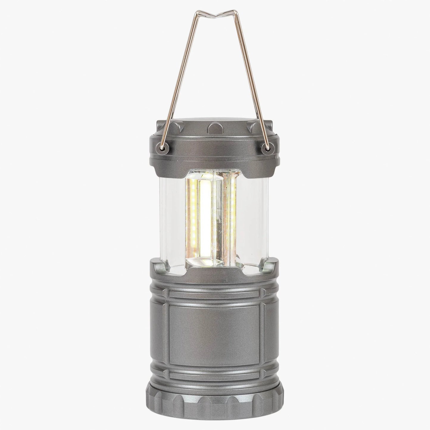 Highlander 300 lumen Collapsible Camping Lantern - Grey