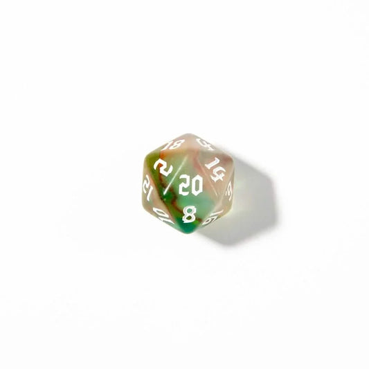 Amber Grove | Soft Edge Dice | Acrylic | 7 Piece Set