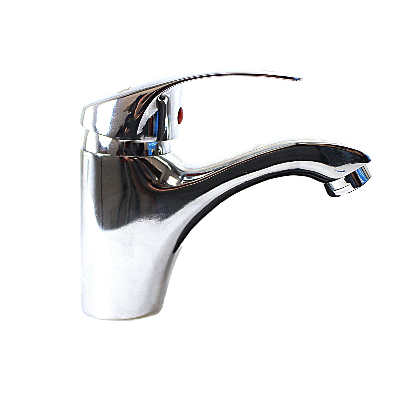 Modern Chrome Kitchen Sink Mixer Tap with Dual Handles