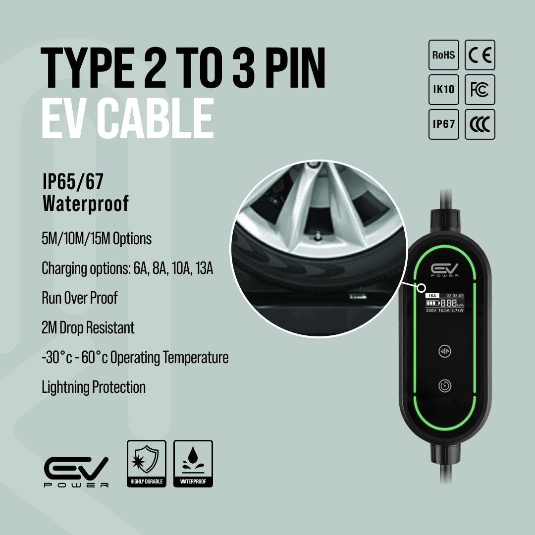 Hyundai Tucson Charging Cables
