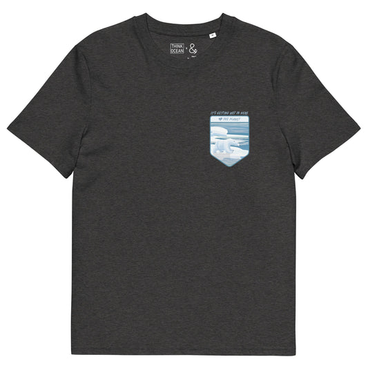 Think Ocean Polar Bear Love The Planet Organic Cotton T-Shirt