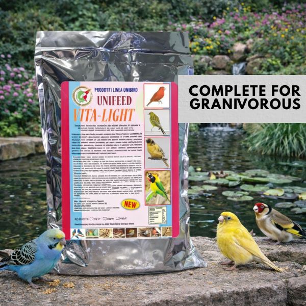 Unifeed Vita Light Complete Granivorous Bird Food 5kg - SHORT DATE SEP 25