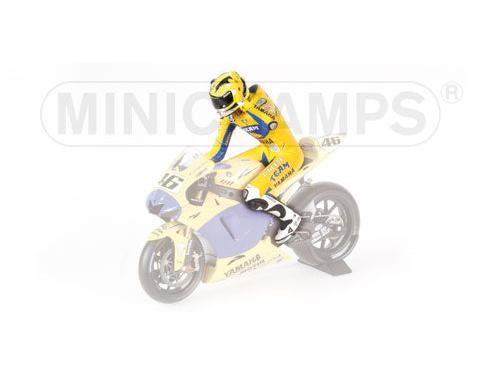 Valentino Rossi Figure Riding MotoGP 2006 1:12 Scale Diecast Model