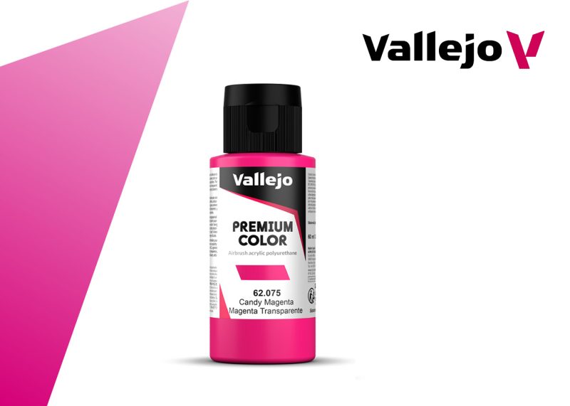Vallejo Premium Color 60ml - Candy Magenta