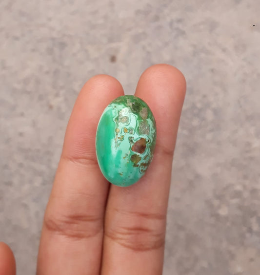 26.1ct Natural Variscite Cabochon - 25x16mm