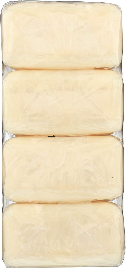 A LA MAISON Hypoallergenic Unscented Bar Soap – 4 Bars, 3.5 oz Each | Triple French Milled