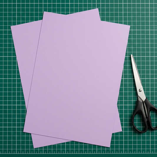 A4 Lilac Card Stock (297mmx210mm) 250gsm - Stella Weds®