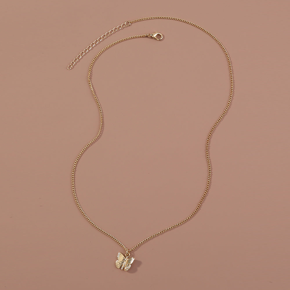 Gold Butterfly Necklace
