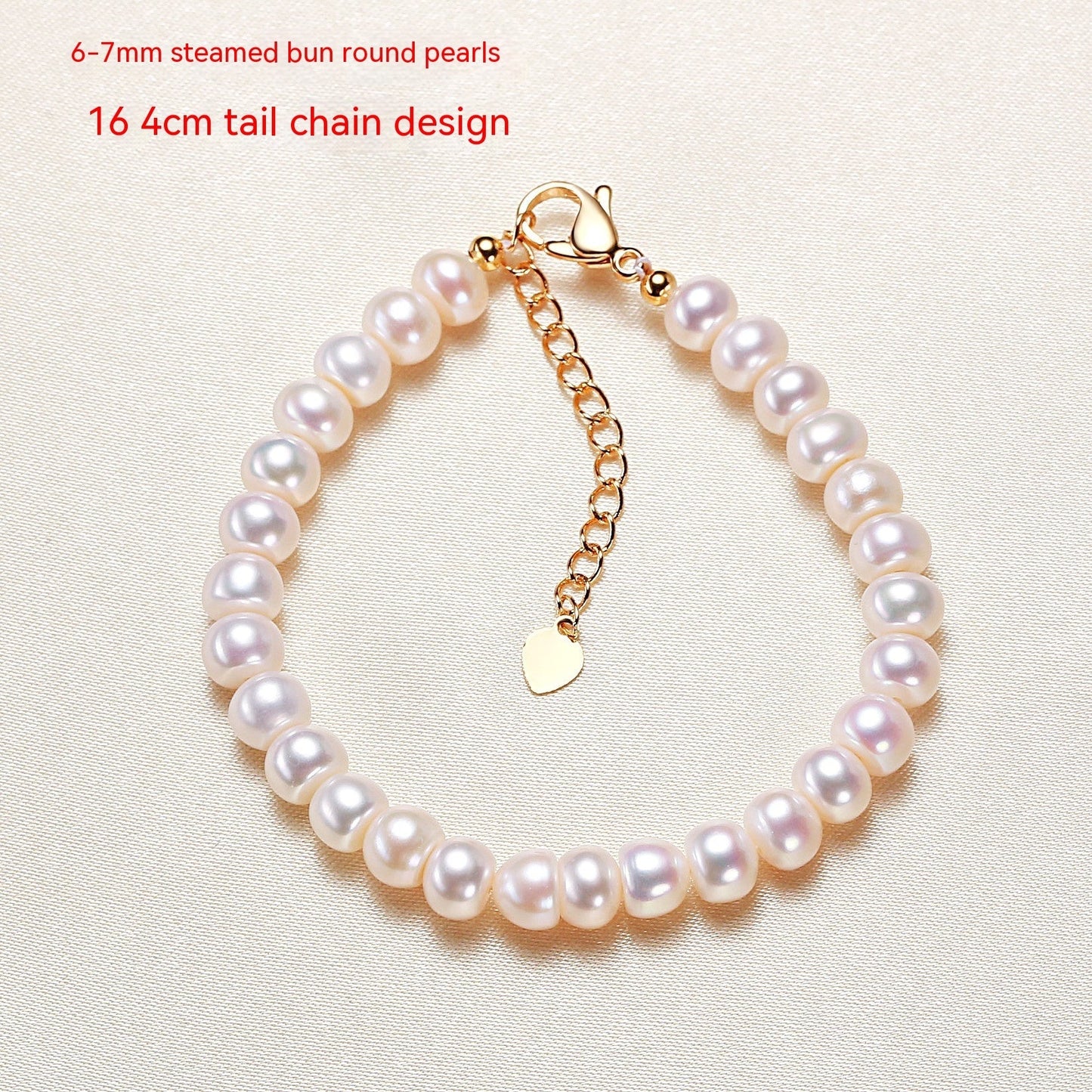 Pearl Plain White Bracelet