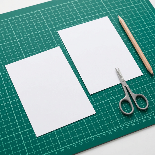 100 Sheets A6 300gsm White Card. Thick, Matt. Blank Postcards Cardmaking Crafts