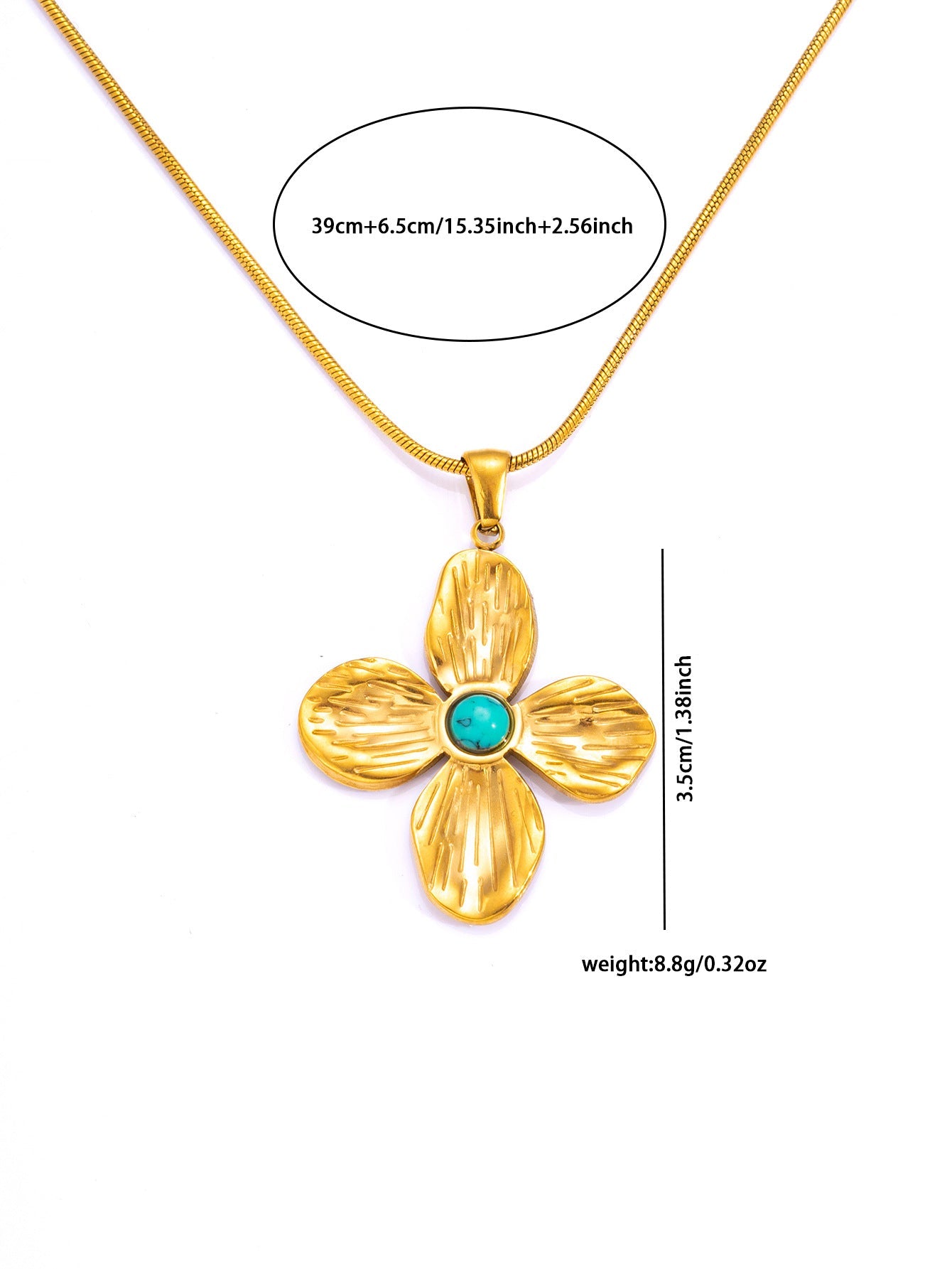 Retro Gold Leaf Petal Jewellery Set
