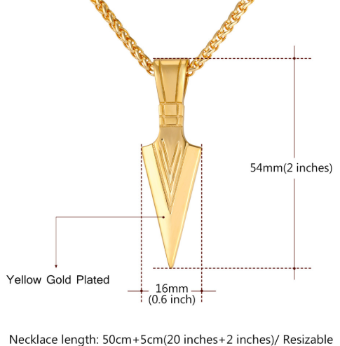 Spear Necklace