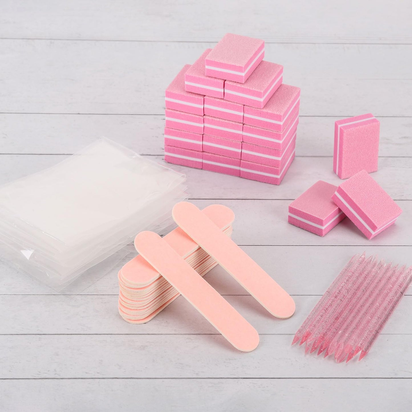 acDesign 48-Set Disposable Manicure Kit – Individually Packaged Nail Tools for Home & Salon
