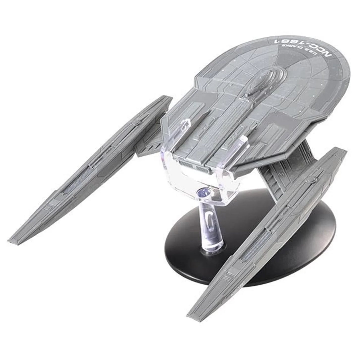 #09 U.S.S. Clarke NCC-1661 (Malachowski-class) Discovery Diecast Model Ship (Eaglemoss / Star Trek)