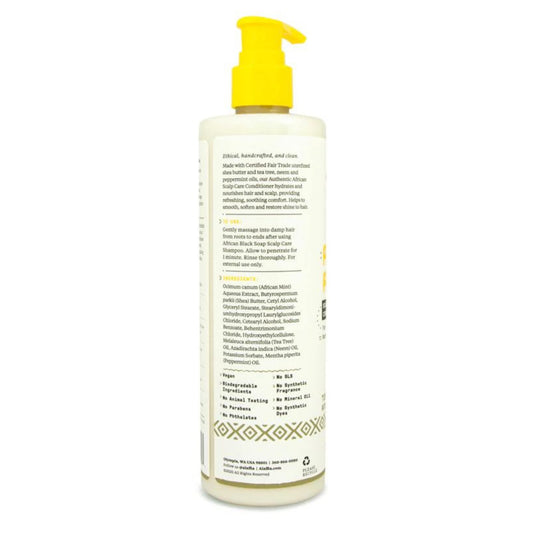 Alaffia Scalp Care Conditioner with Tea Tree & Mint – 12 oz