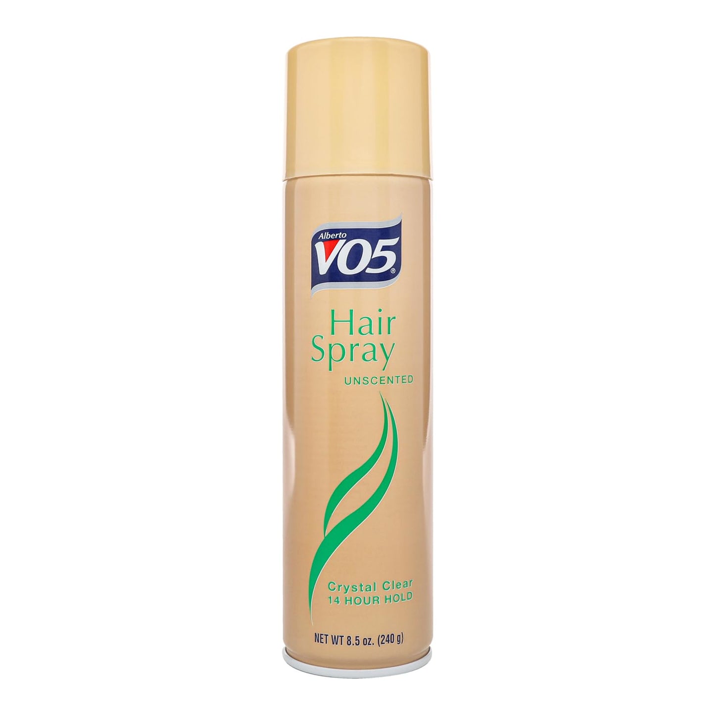 Alberto VO5 Crystal Clear Hairspray Unscented 8.5-oz (Pack of 2) – Strong Hold, Invisible Finish