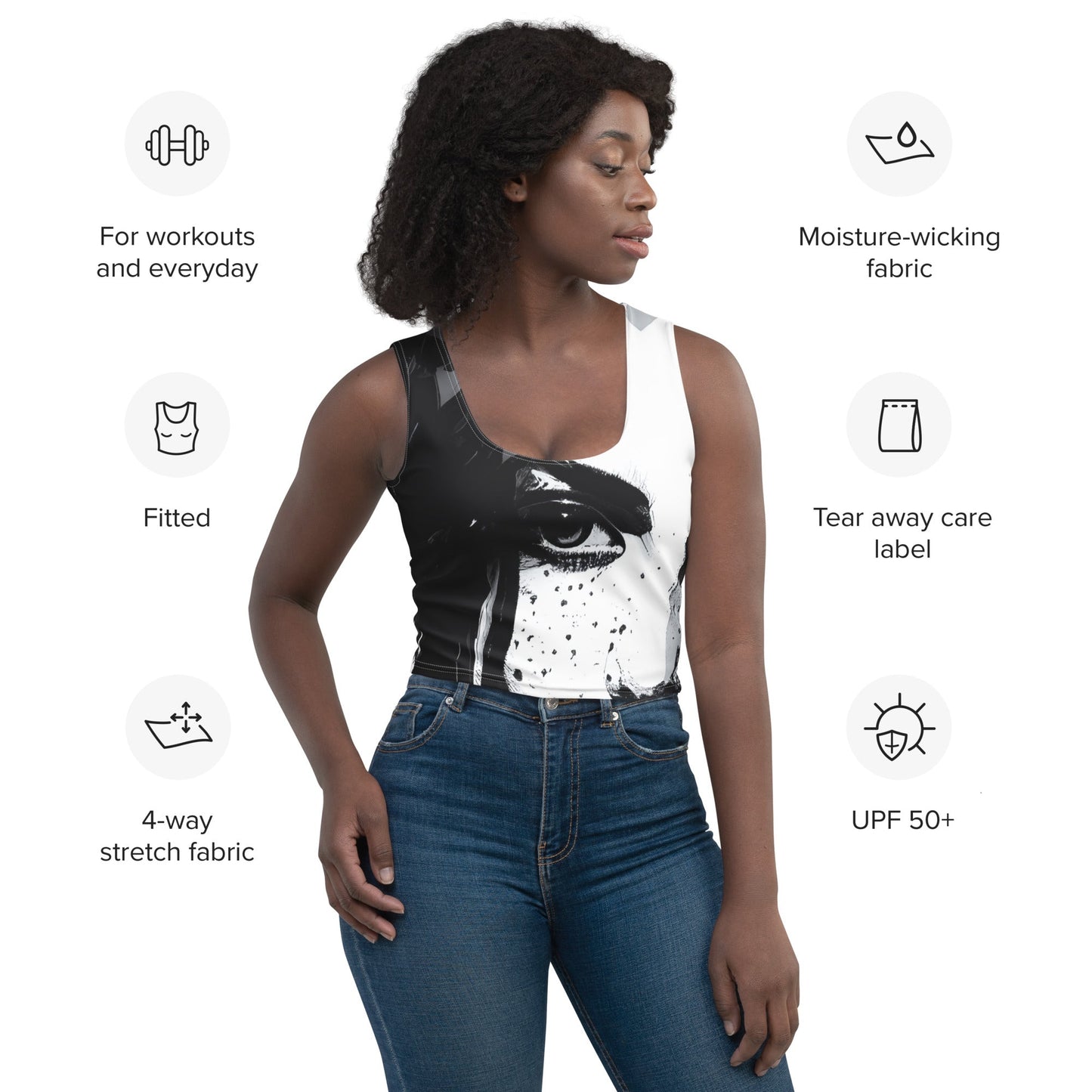 I’m Emotionally Empty - Womens Crop Top