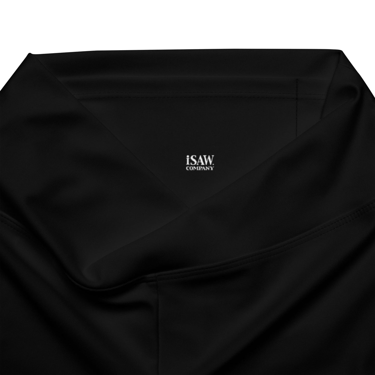 iSAW Womens Black Flare Leggings - Comfort Fit