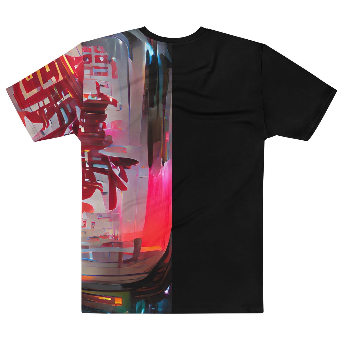 Half Black Half Báijiǔ - Mens T-Shirt