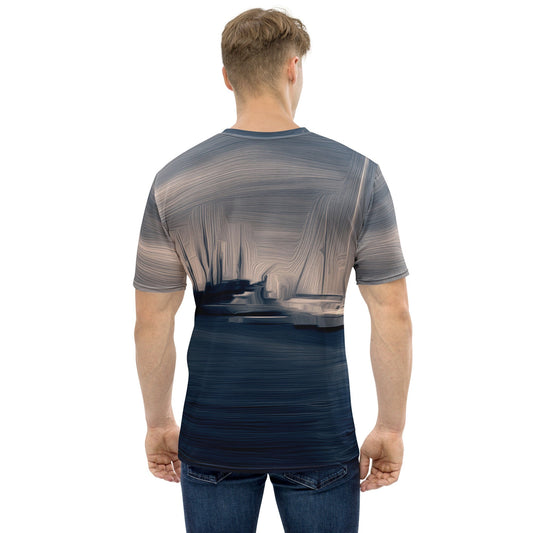 The Sleeping Yachts (at Sunrise) - Mens T-Shirt