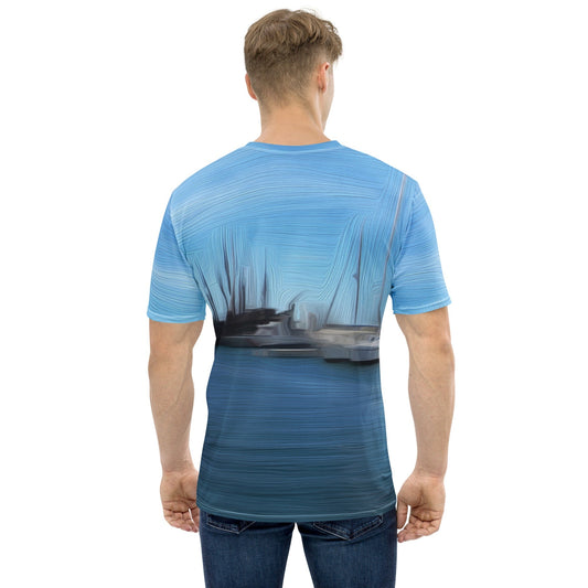The Sleeping Yachts (at Morning) - Mens T-Shirt
