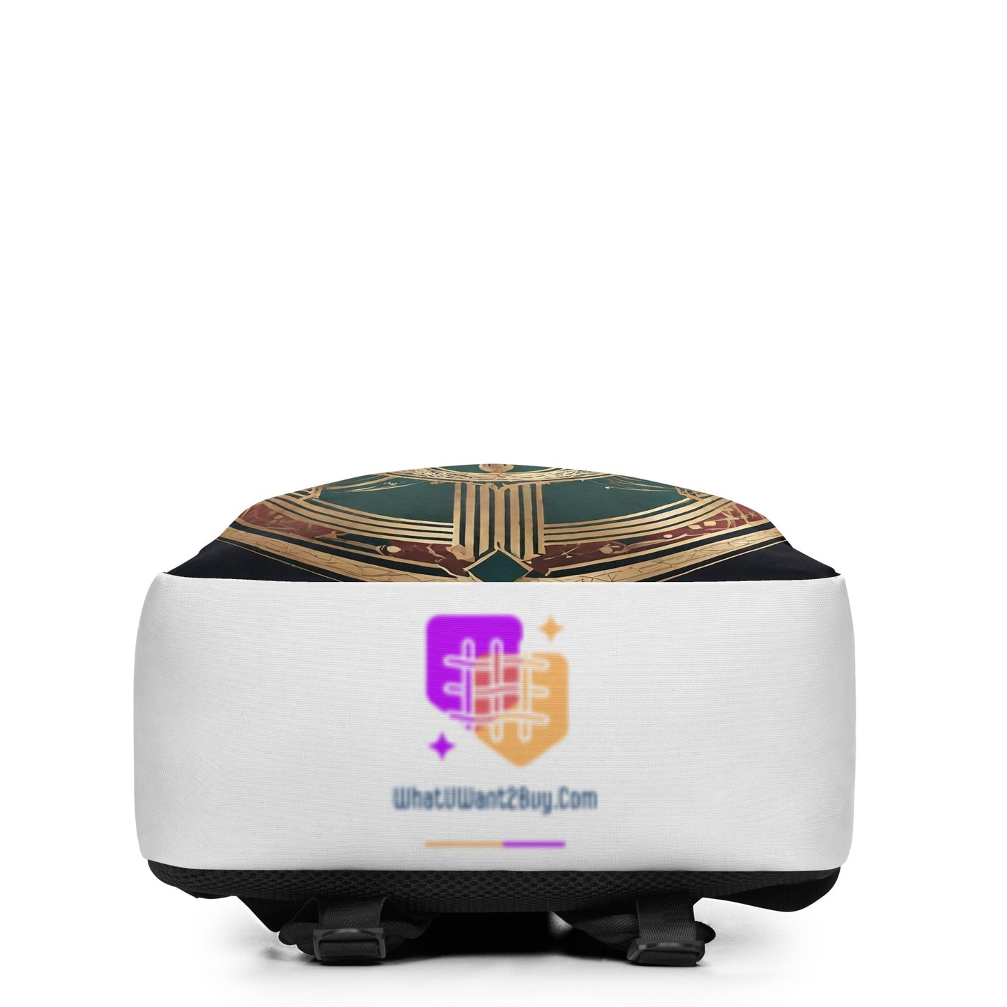 Art Deco Backpack | AI-Designed All-Over Print