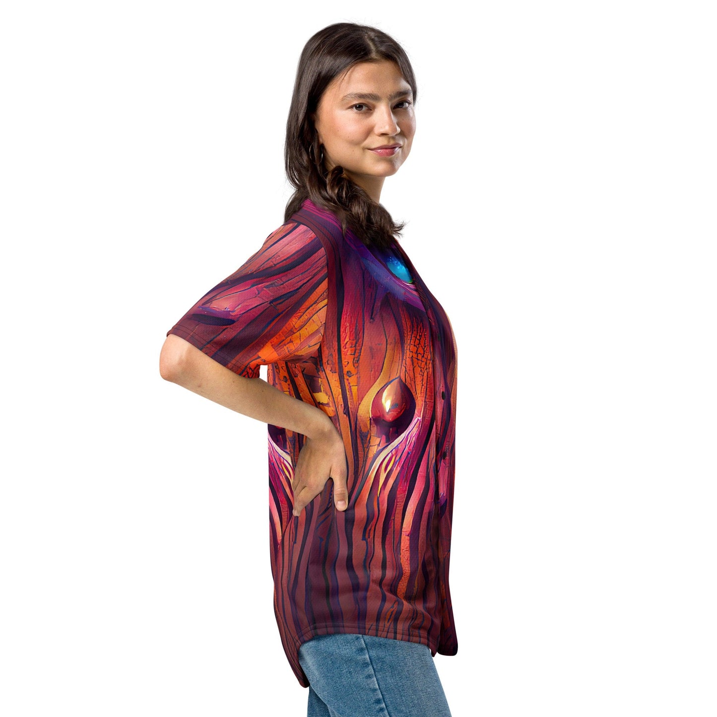 Hardwood - Unisex Baseball Jersey