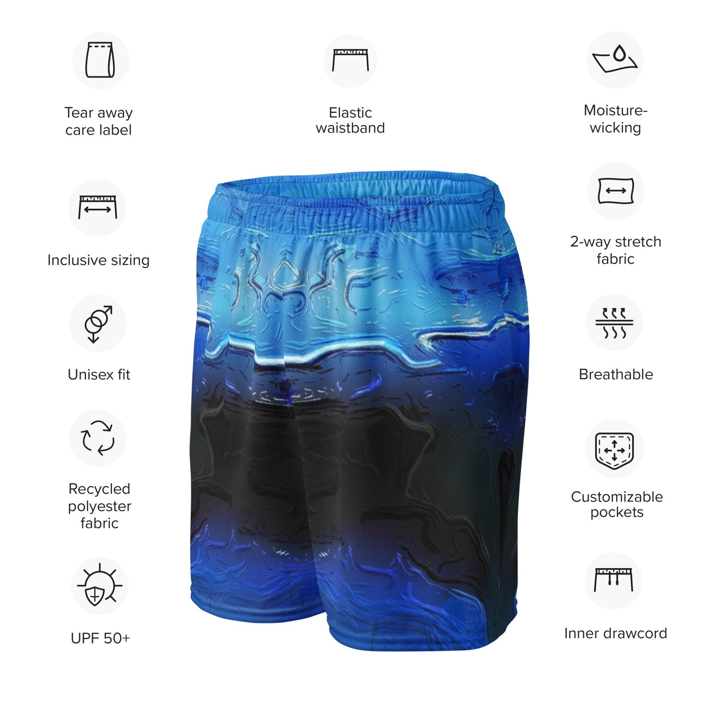 A Drop In The Ocean - Unisex Mesh Shorts