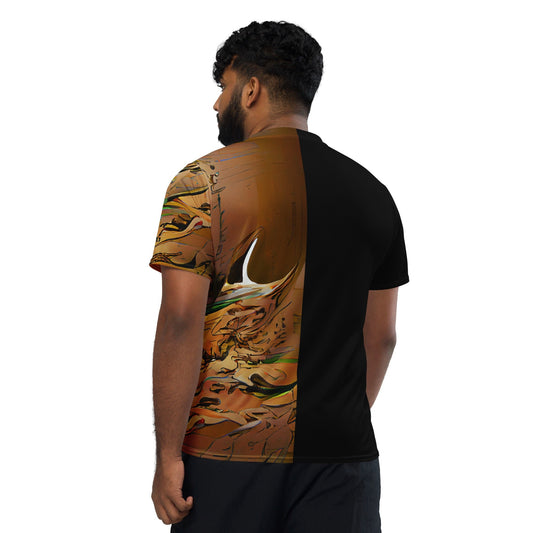 Half Black Half Gāolàng - Unisex Sports Jersey