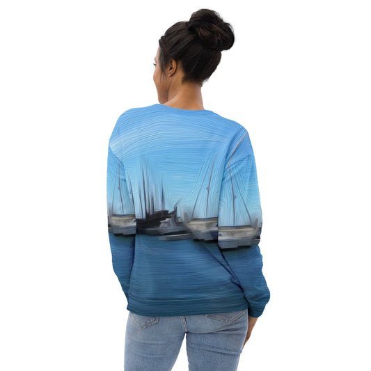 The Sleeping Yachts (at Morning) - Unisex Sweatshirt