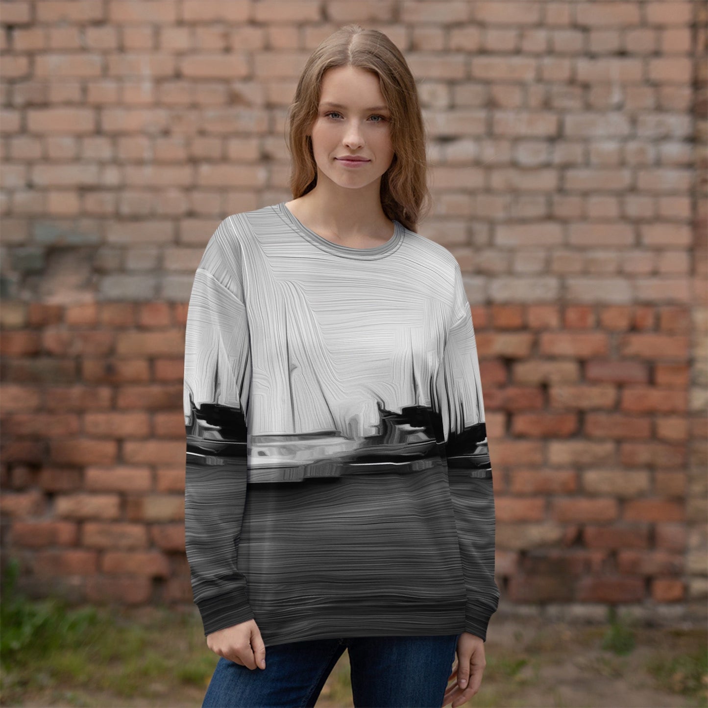 The Sleeping Yachts (at Night) - Unisex Sweatshirt