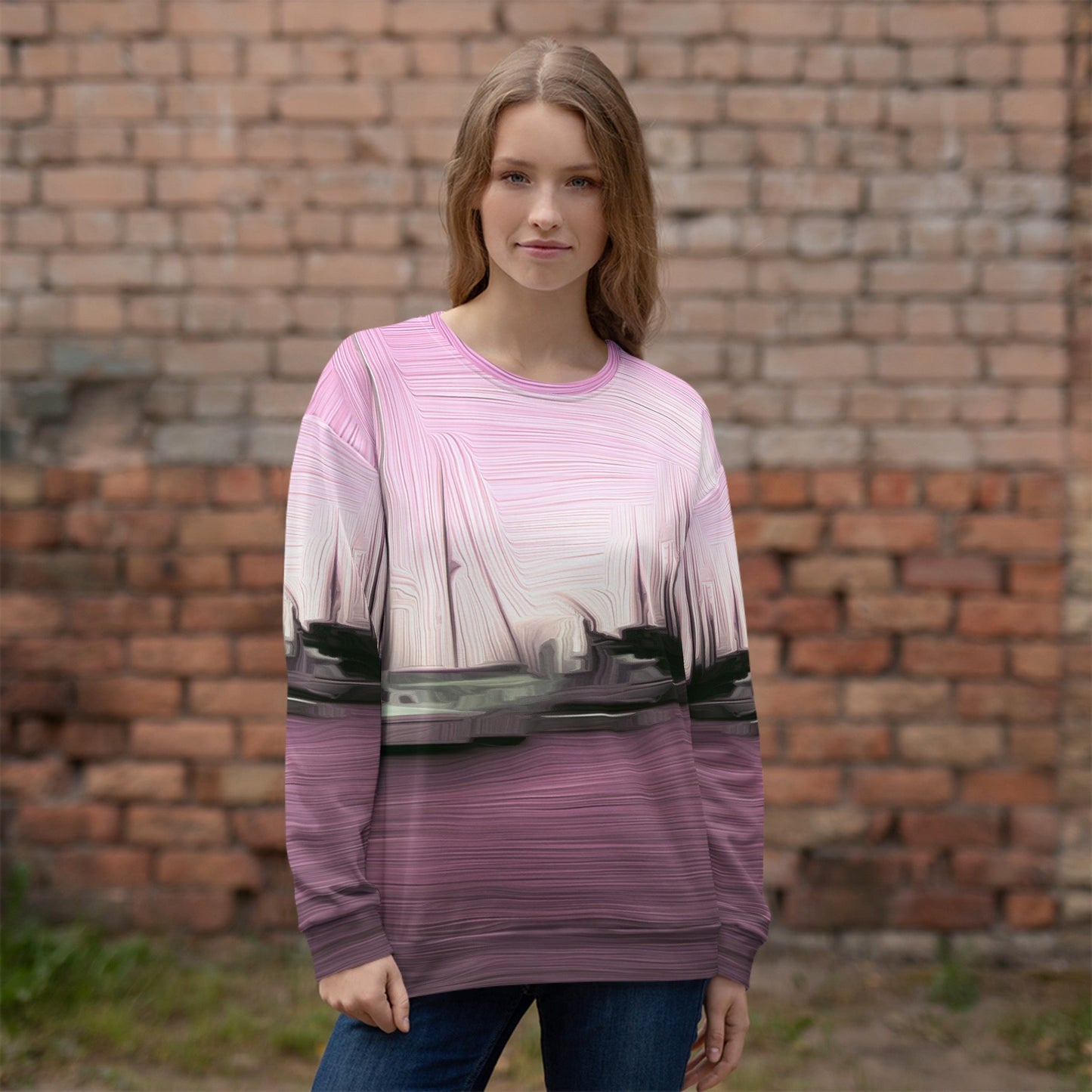 The Sleeping Yachts (at Evening) - Unisex Sweatshirt
