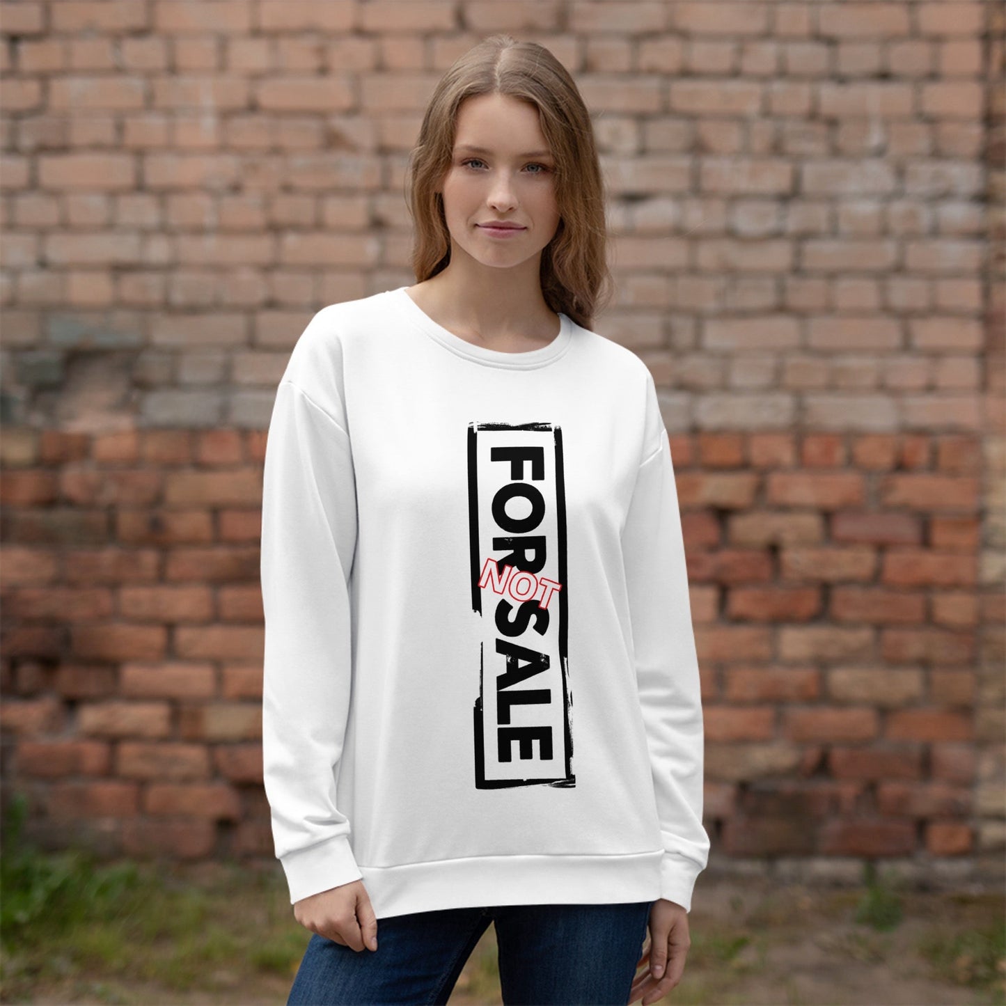 Not For Sale Black Stamp - Unisex Sweatshirt
