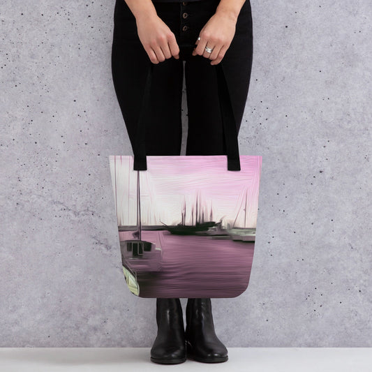 The Sleeping Yachts (at Evening) - Tote Bag