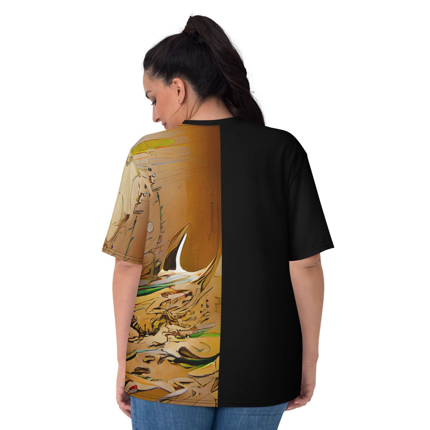 Half Black Half Gāolàng - Womens T-Shirt