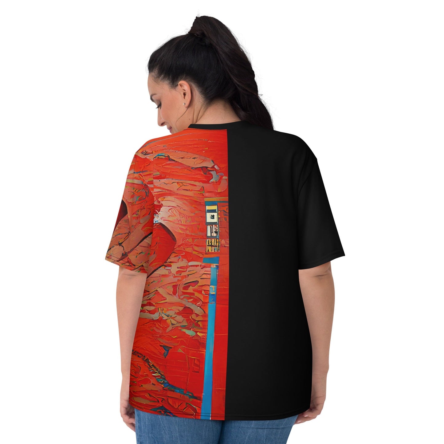 Half Black Half Hónghǎi - Womens T-Shirt