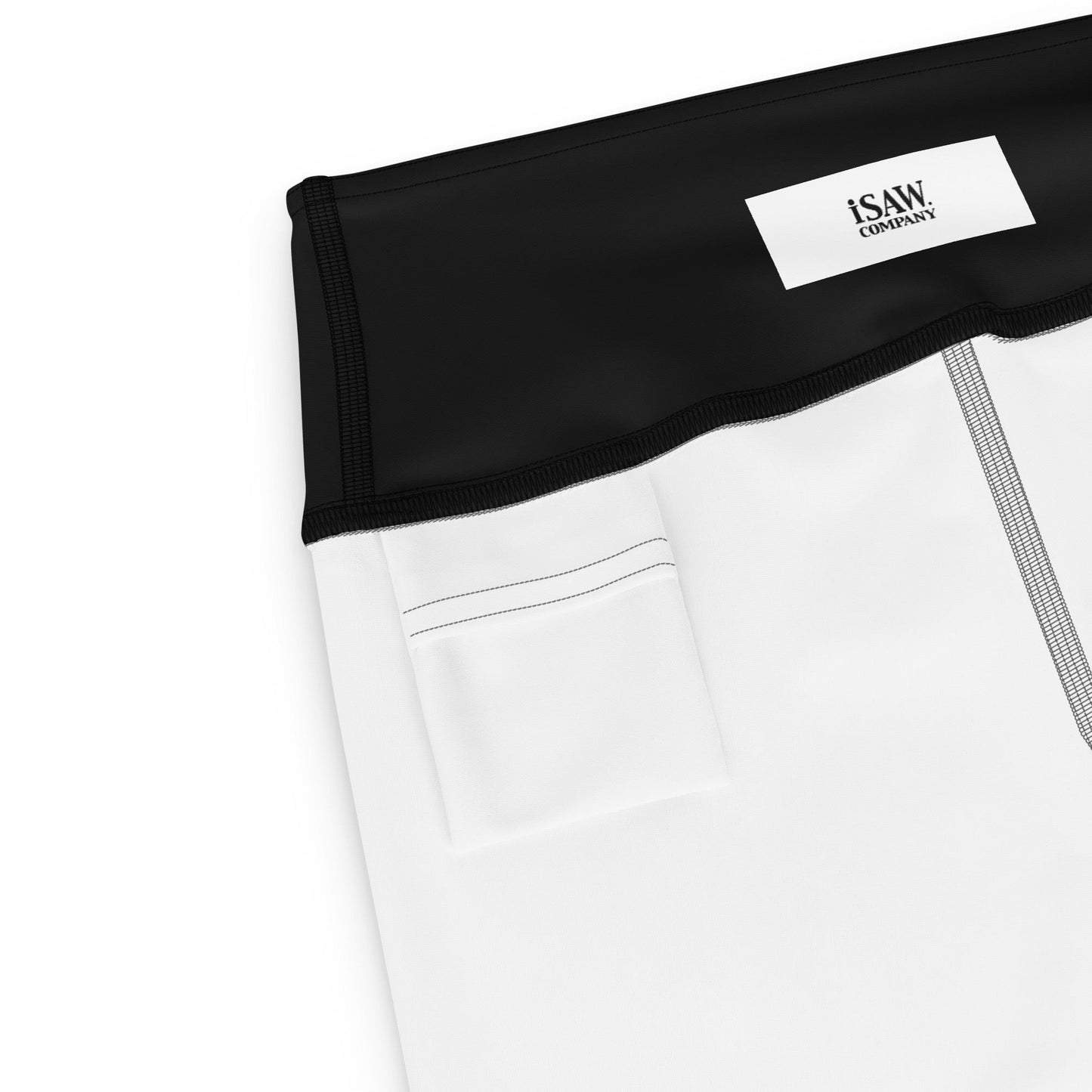 iSAW Womens Black Leggings - Comfort Fit