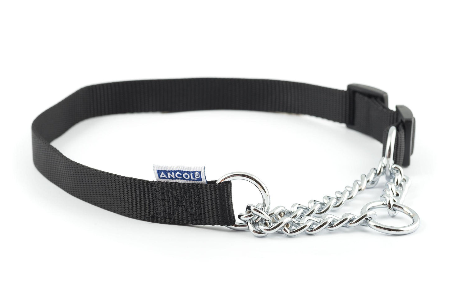Ancol Nyl Chain Check Col Blck S4-7
