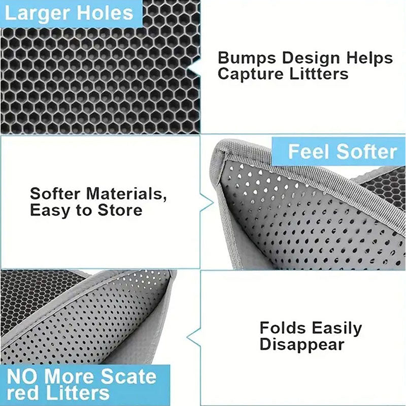 Anti-Tracking Cat Litter Mat