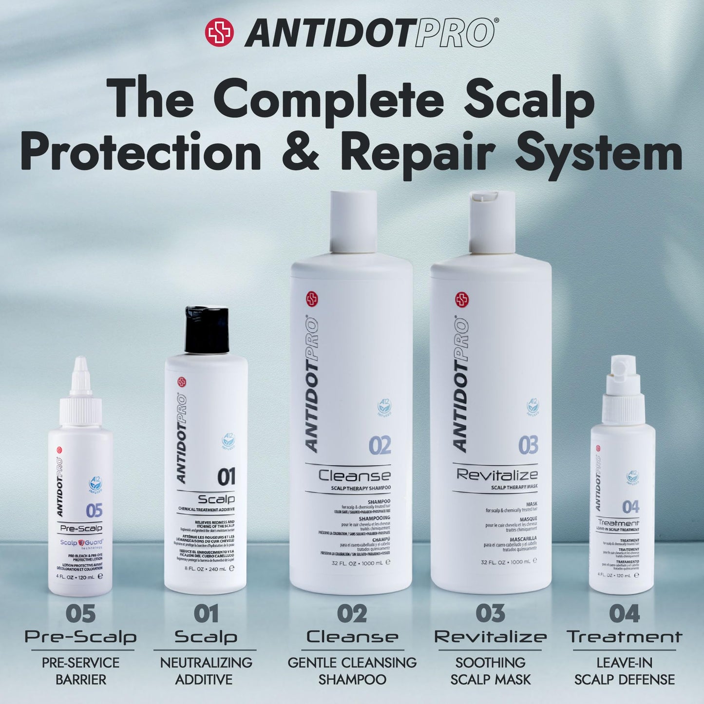 AntidotPro 01 Scalp | Skin Protector for Color, Bleach & Chemical Services — 240ml