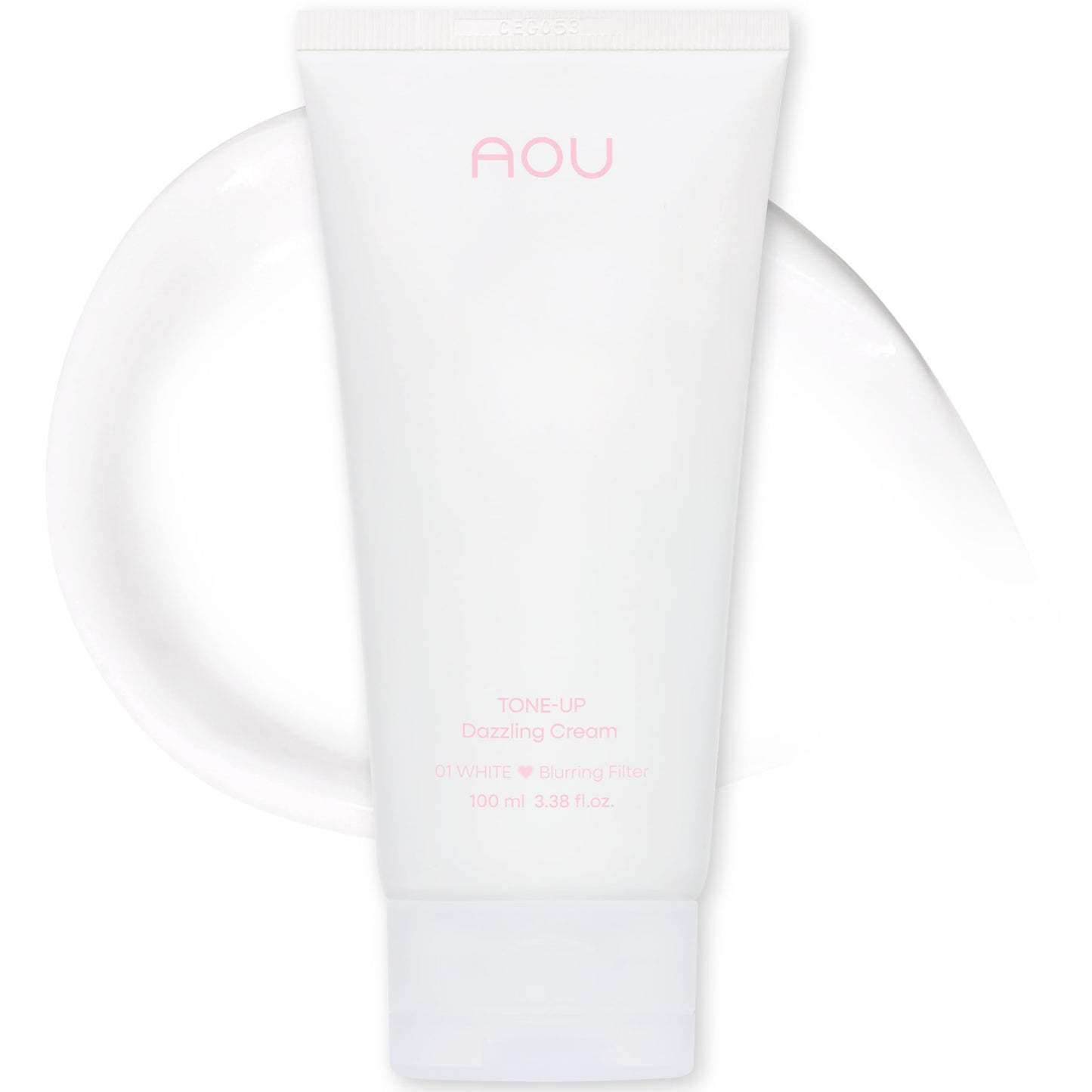 AOU Tone-Up Dazzling Cream 01 White – Lightweight, Buildable, Transfer-Resistant