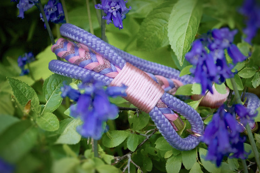 Wisteria Lane - Handmade Luxe Dog Collar