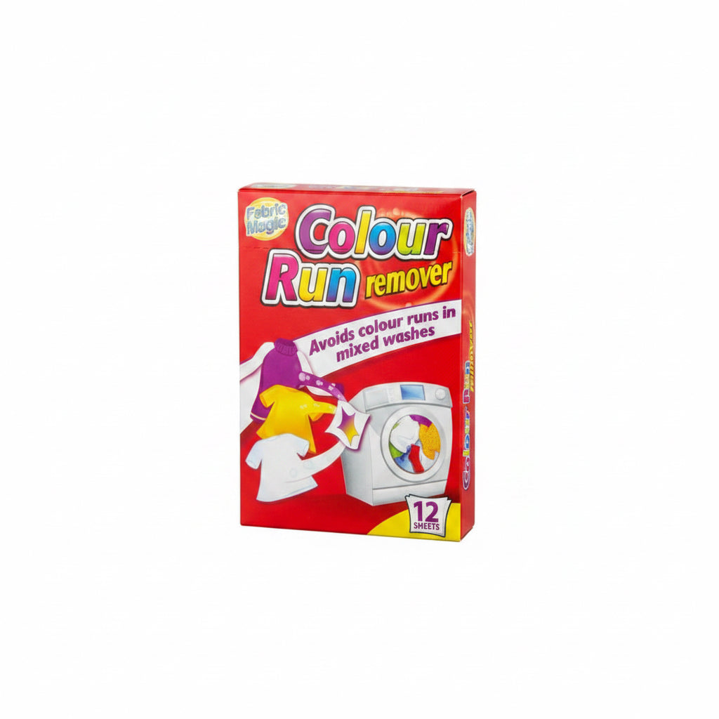 Colour run remover fabric sheets