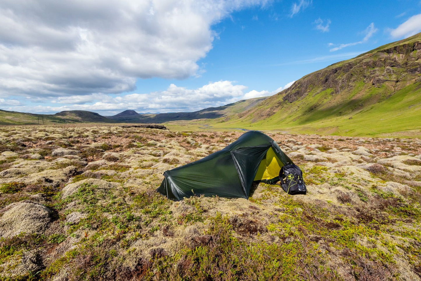 Terra Nova Laser Pulse 1 Eco Superlight 1 Person Tent - Green