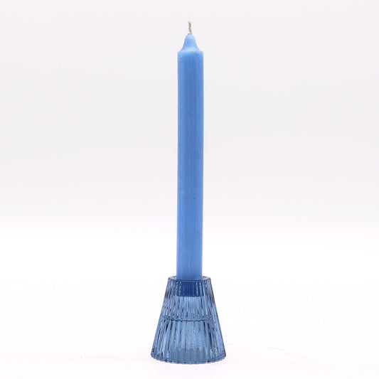 Flip Dinner Candle / Tealight Holder - Royal Blue