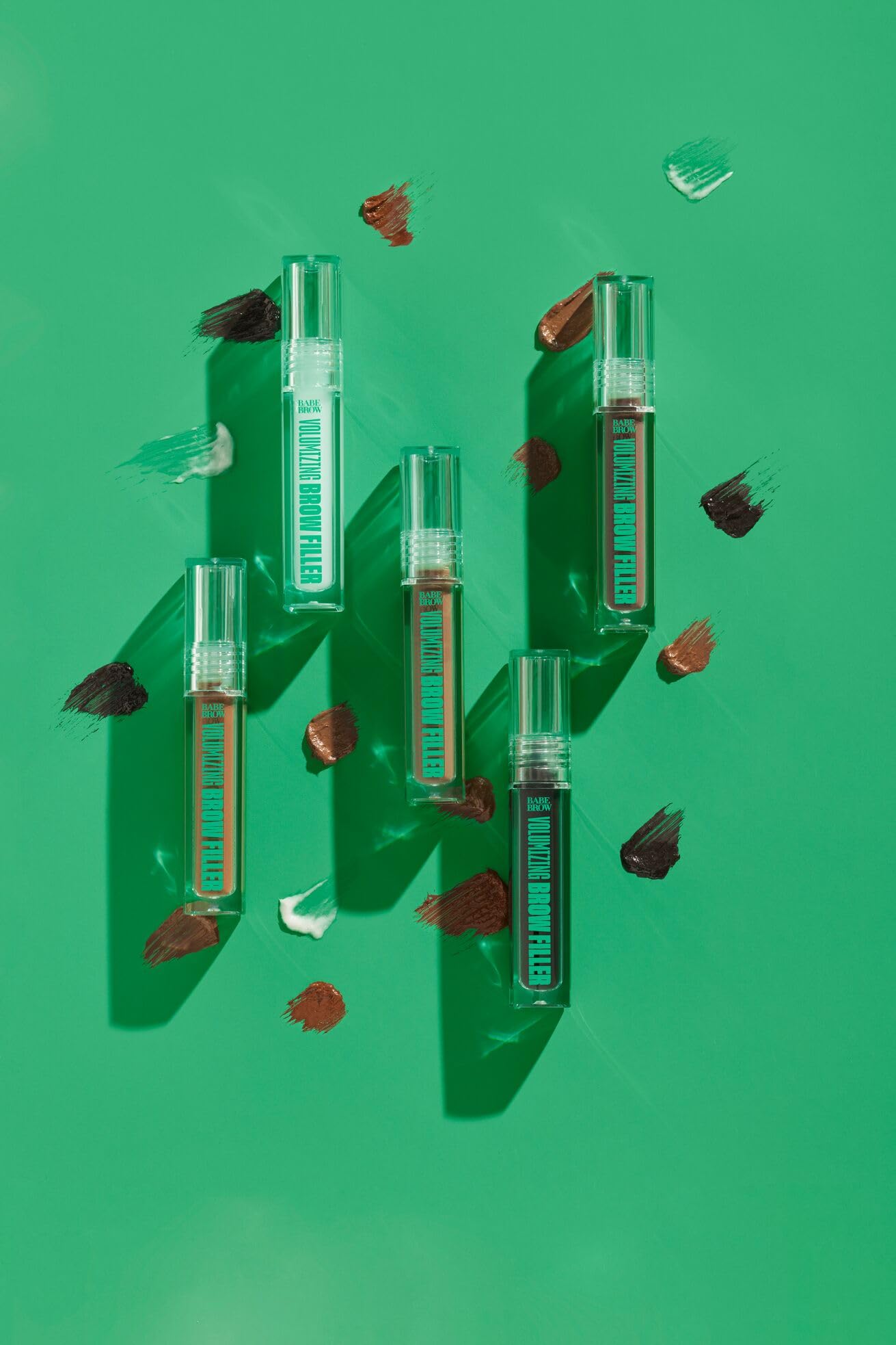BABE ORIGINAL Volumizing Eyebrow Filler — Tint Brow Gel with Peptides & Biotin for Fuller, Long-Lasting Brows