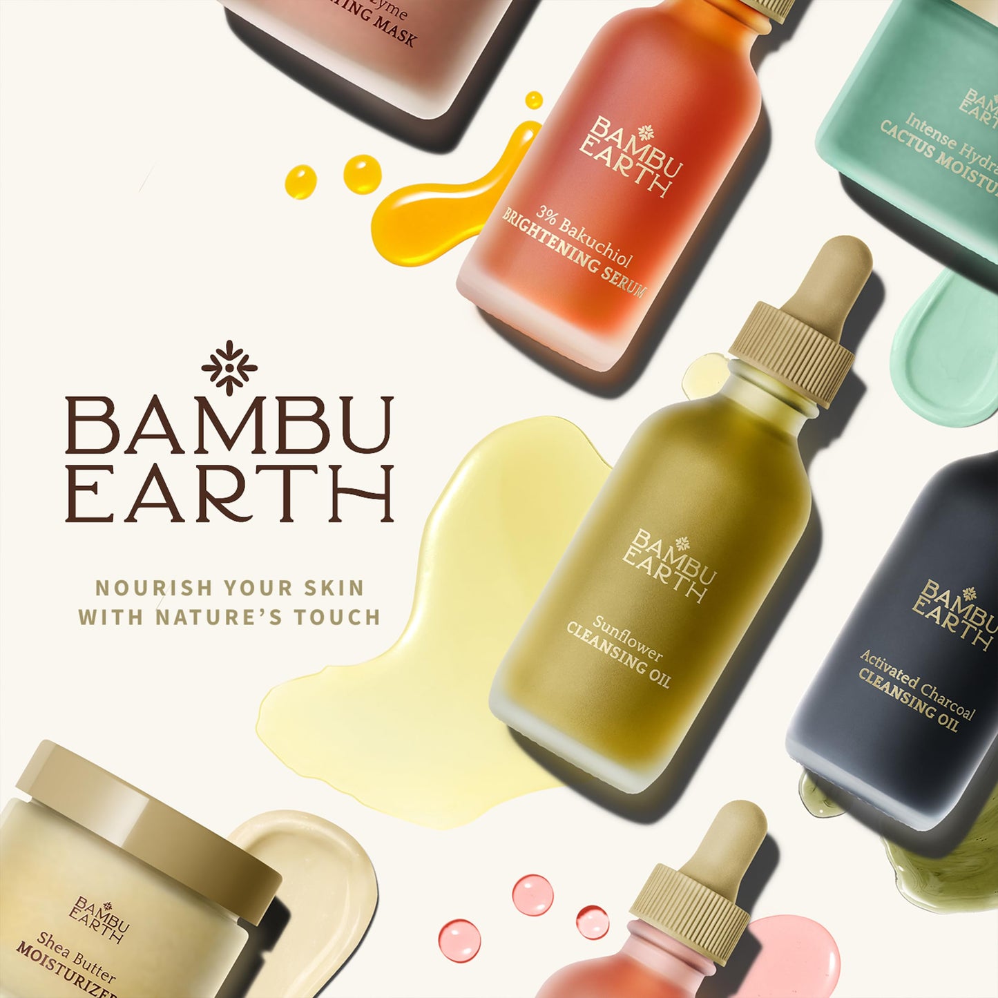 BAMBU EARTH Dead Sea Mud Mask for Face – Deep Cleansing with Minerals & Essential Oils (3.2 oz)