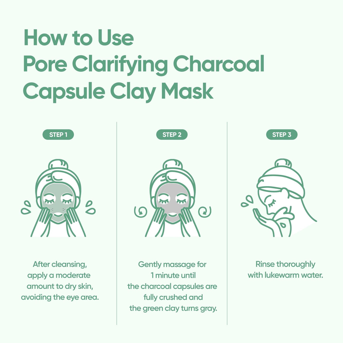 BANILA CO Clean It Zero Charcoal Capsule Pore Polish Mask | Gentle Charcoal Exfoliator with PHA Capsules & Green Clay