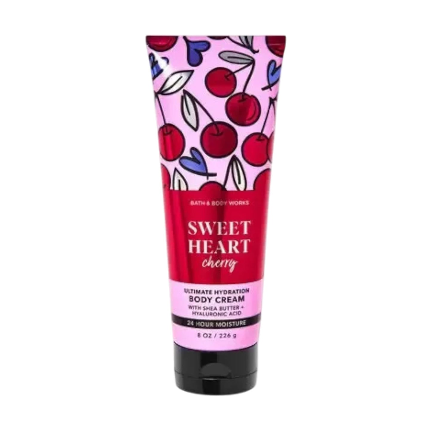Bath & Body Works Ultimate Hydration Body Cream Gift Set – 8 oz – Sweetheart Cherry