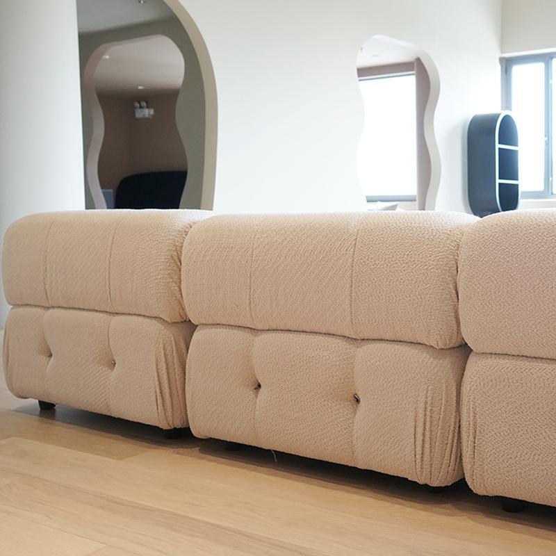 B&B Italia Camaleonda Two Seater Sofa, Modular Sofa, Velvet